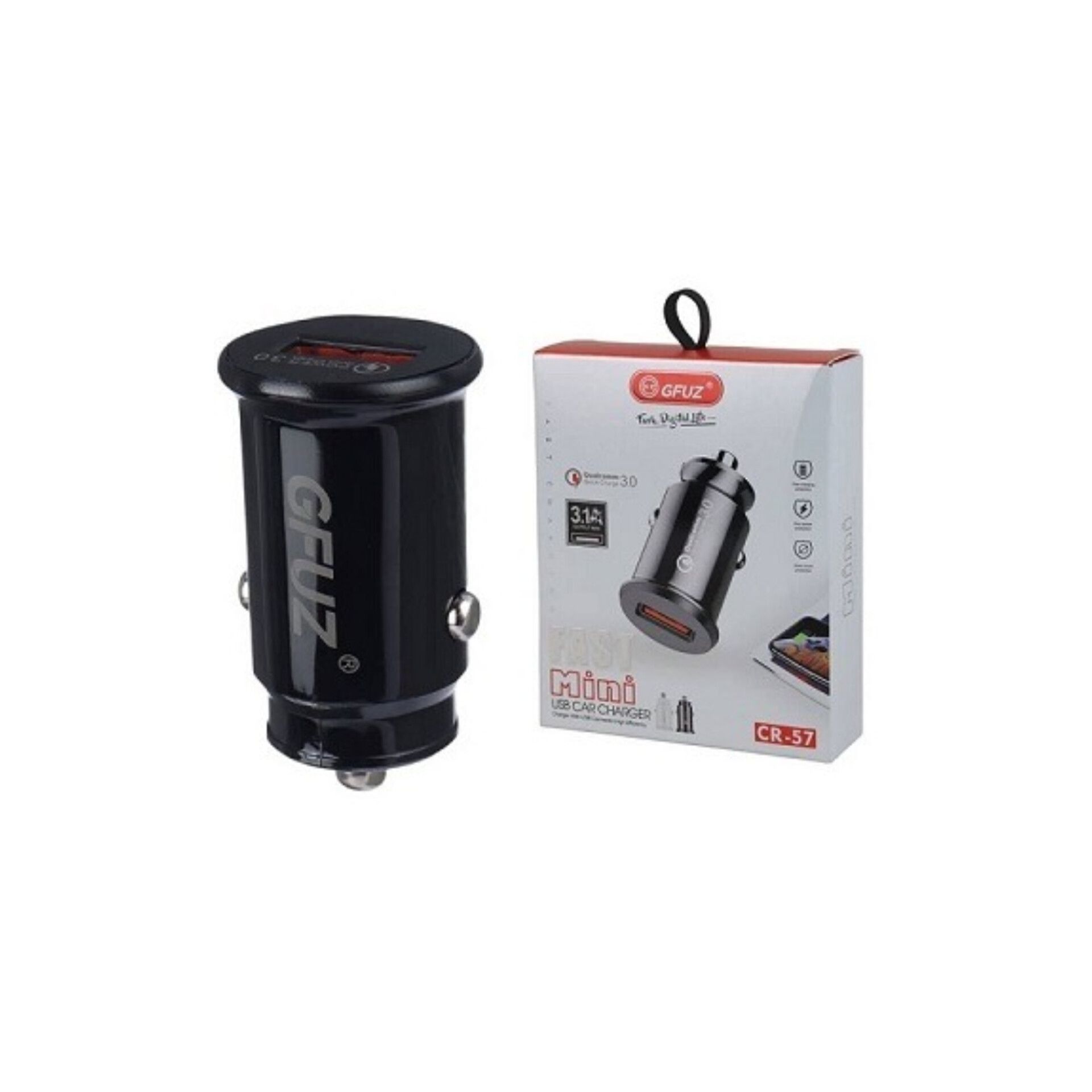 شارژر فندکی فست جی فوز مدل CR57 کیفیت بالا