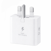شارژر سامسونگ مدل EP-T2510 25W سه پین همراه کابل اصل برد سولوم ساخت ویتنام +۶ ماه گارانتی + کابل اصل