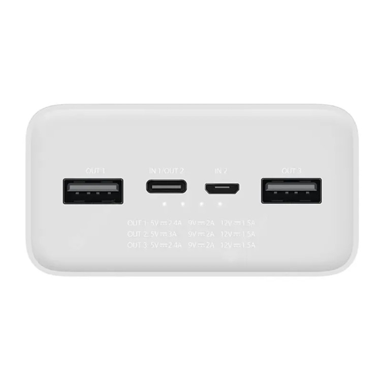 پاوربانک شیائومی مدل PB3018ZM ظرفیت 30000 اصل + 6 ماه گارانتی