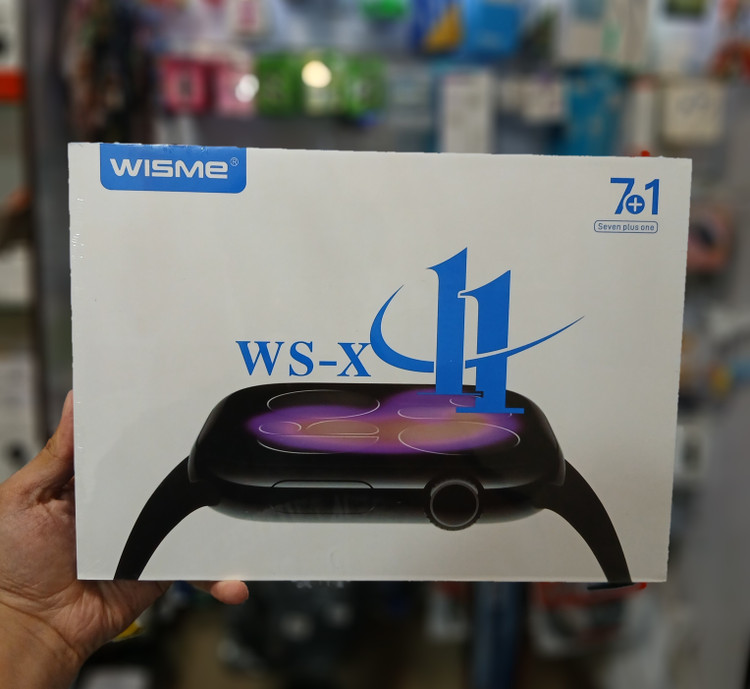 ساعت هوشمند wisme ws x11 هفت بند دارای بند فلزی